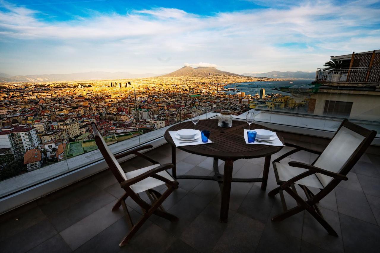 Terrazza Manu - Loft Suspended Over The City-Vomero Nápoly Kültér fotó