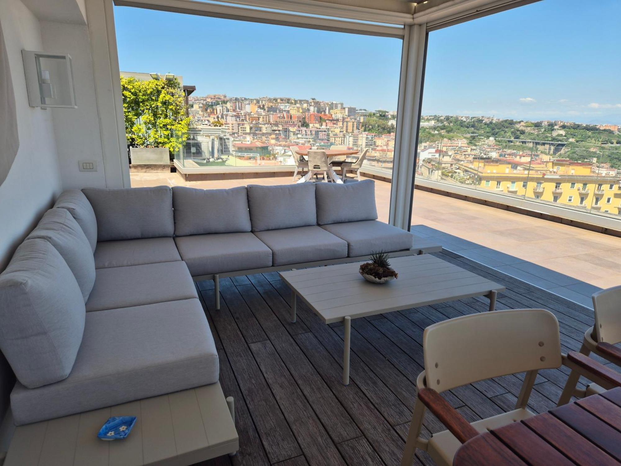 Terrazza Manu - Loft Suspended Over The City-Vomero Nápoly Kültér fotó