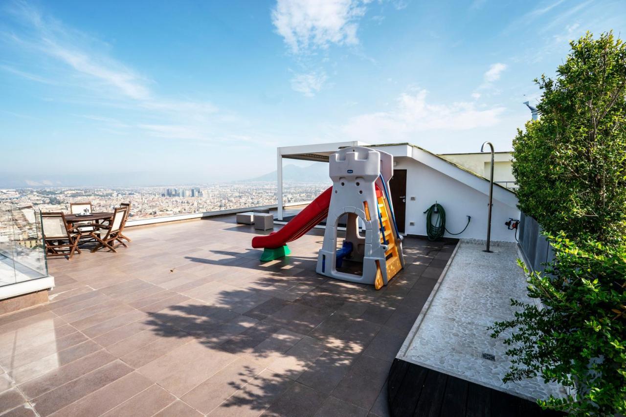 Terrazza Manu - Loft Suspended Over The City-Vomero Nápoly Kültér fotó